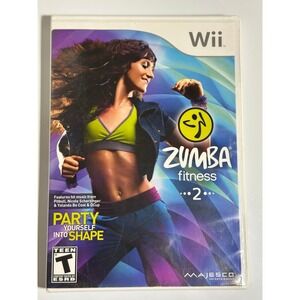 Zumba Fitness 2 (Nintendo Wii,‎ 2011) Complete